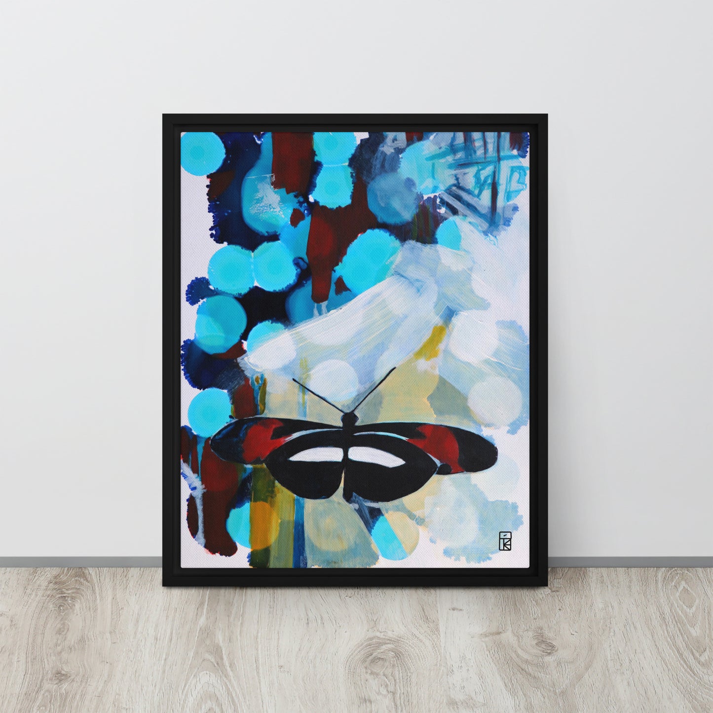 FLIGHT TO LIBERATION | Framed Canvas Print