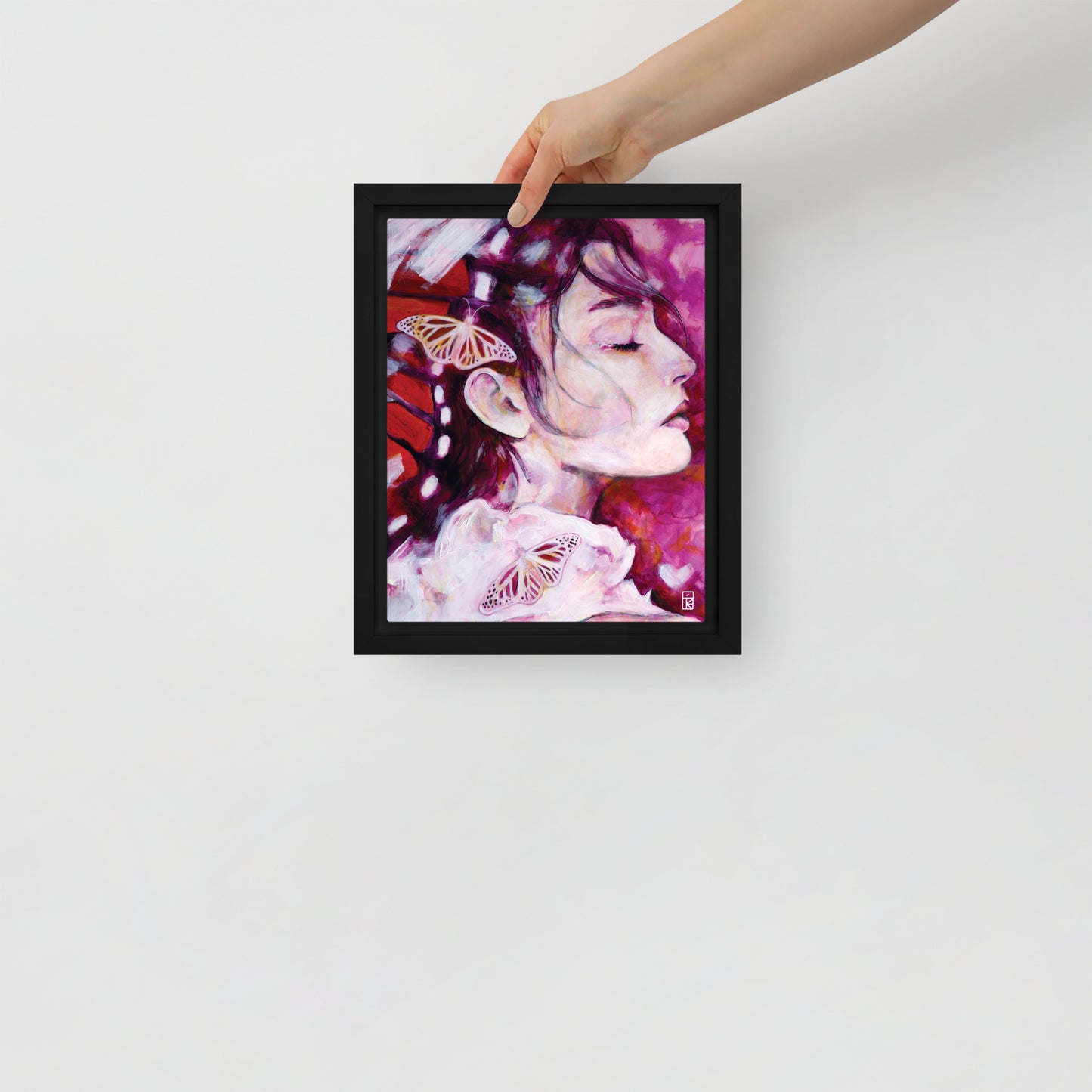 WHISPERS OF RENEWAL | Framed Canvas Print