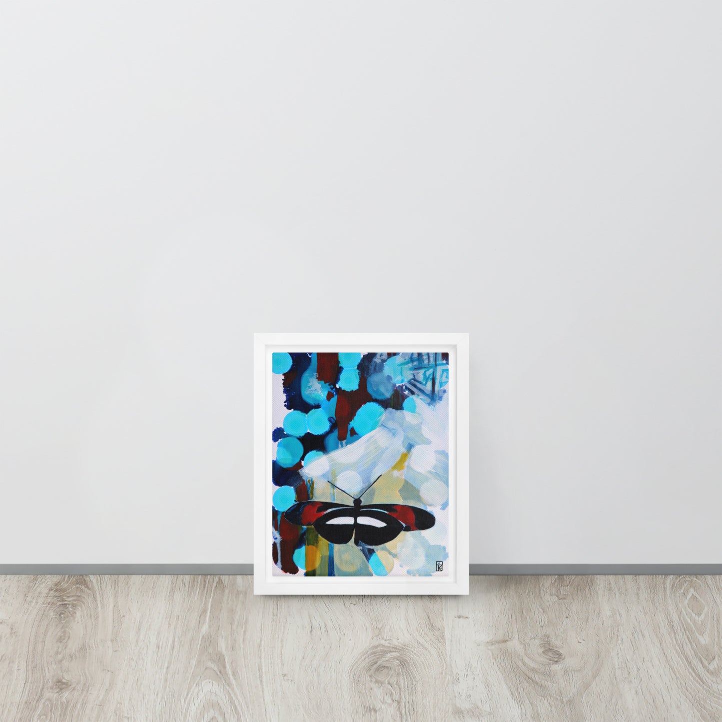 FLIGHT TO LIBERATION | Framed Canvas Print