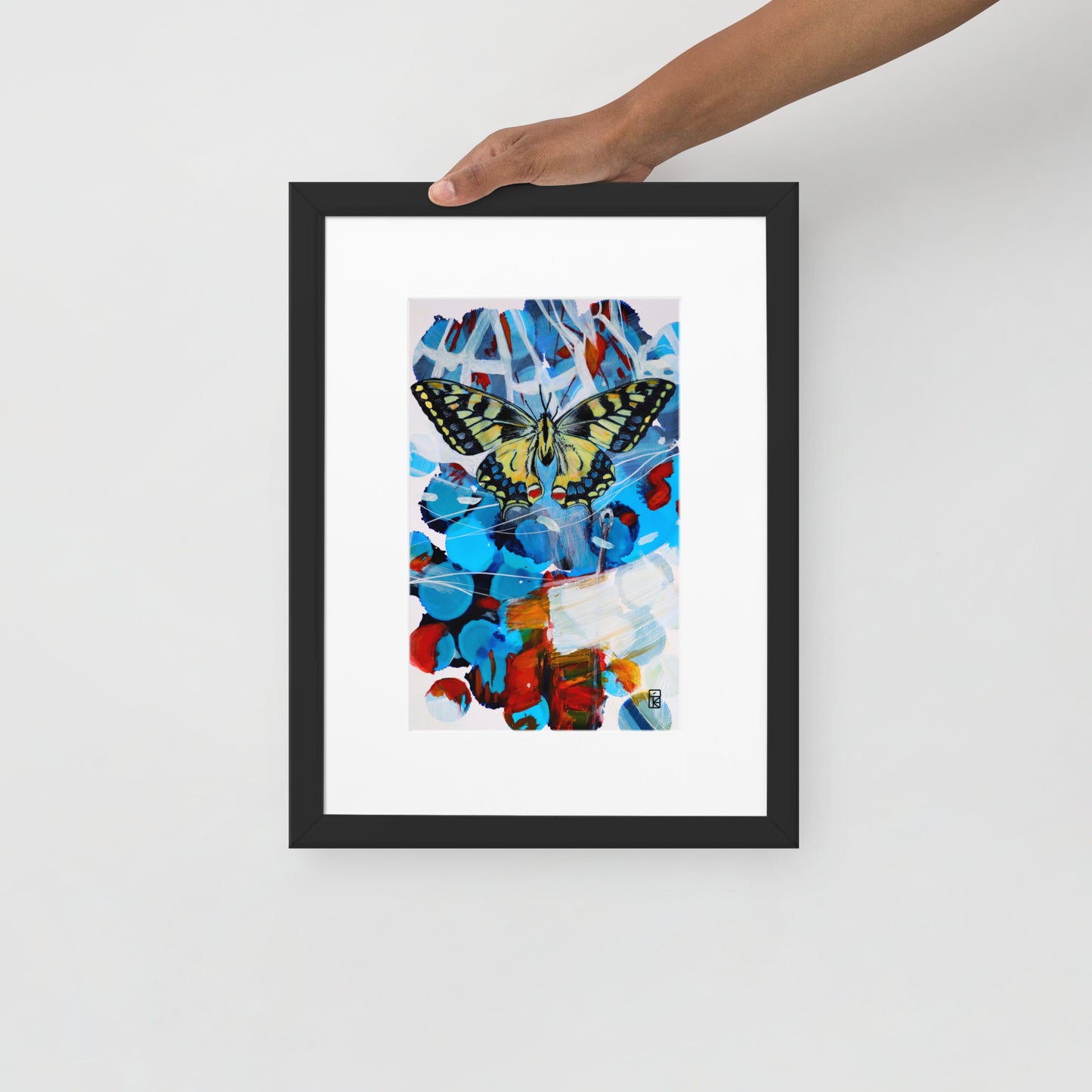 EMBRACING THE SKIES | Matte Paper Framed Poster Print