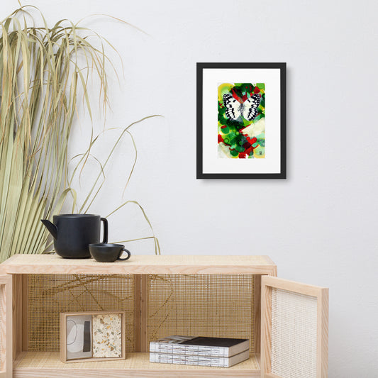 METAMORPHOSIS IN FLIGHT | Matte Paper Framed Poster Print