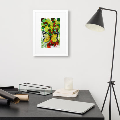 DANCING WITH LIGHT | Matte Paper Framed Poster Print